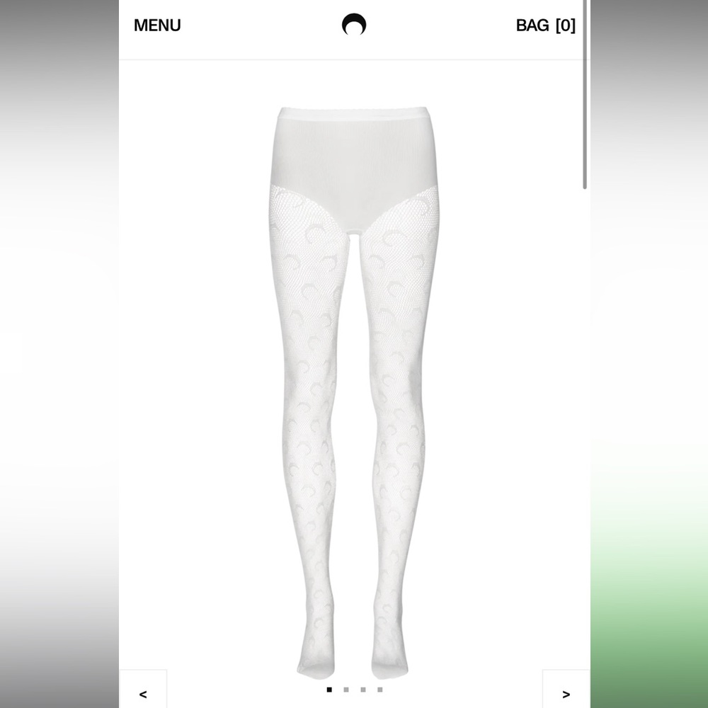 Marine Serre Moon Fishnet tights